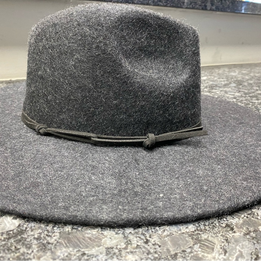 Stylish Gray Fedora Hat - Picture 2 of 2